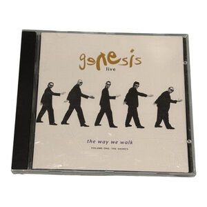 Genesis CD Live The Way We Walk Volume One The Shorts 1992 Rock Album Atlantic
